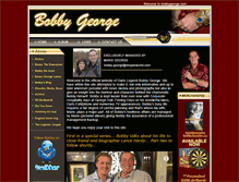 Tablet Screenshot of bobbygeorge.com